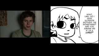 Scott Pilgrim Movie and Comic Comparison [upl. by Analos227]