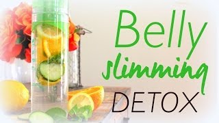 Natural Belly Slimming Detox Water Recipe [upl. by Millwater798]