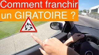 COMMENT FRANCHIR UN RONDPOINT  Giratoire [upl. by Kiri]