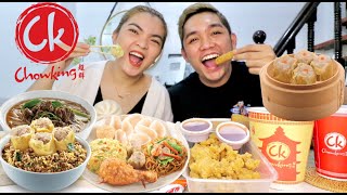 CHOWKING MUKBANG  VLOGMAS DAY 5 [upl. by Kreis]