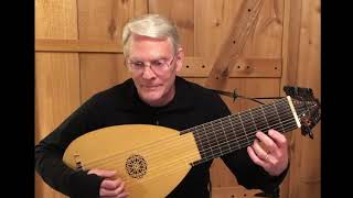 Carolans Dream by Turlough OCarolan Daniel Estrem baroque lute [upl. by Ilke]