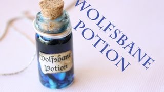 Wolfsbane  Harry Potter Potion Ep  6  Bottle Charm Tutorial [upl. by Popele990]