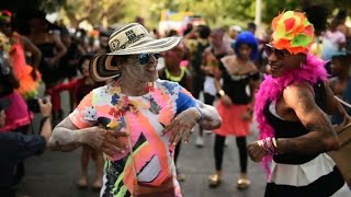 Parades close four days of Colombias Barranquilla Carnival [upl. by Anirres]