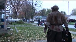 Morningside Sanitarium 2014 Halloween Home Yard Haunt Haunted House [upl. by Freeborn]