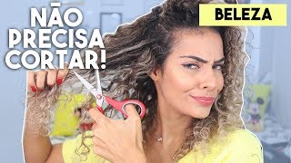 TRANSIÇÃO CAPILAR Como VOLTAR OS CACHOS  SEM cortar BIGCHOP FALADANTAS [upl. by Adnicul185]