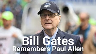 Bill Gates remembers Paul Allen [upl. by Ycat]