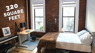 NYC Apartment Tour 2019  FullTime YouTuberBloggers Studio [upl. by Ominoreg]