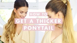 How To Do a Ponytail With Hair Extensions  3 Ways [upl. by Iliak726]