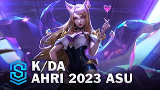 KDA Ahri Skin Spotlight  League of Legends [upl. by Lahcym371]