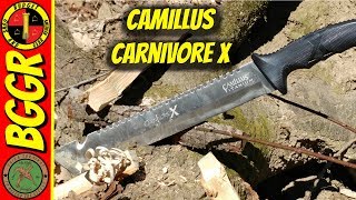 Camillus Carnivore X Titanium Machete Review [upl. by Herta101]