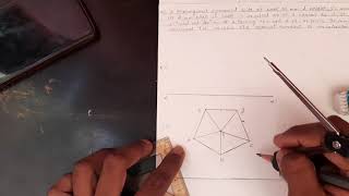 Lecture 10 Development of pentagonal pyramid [upl. by Nelyag72]