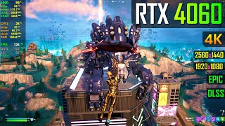 RTX 4060 8GB  Fortnite Chapter 4 [upl. by Ais]