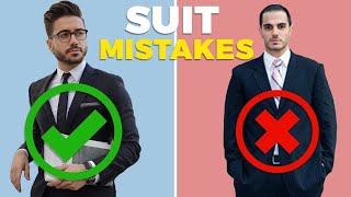 10 SUIT MISTAKES MEN MAKE And How To Fix Them  Alex Costa [upl. by Napra]