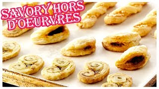 Professional Baker Teaches You How To Make HORS DOEUVRES [upl. by Kcirddet]