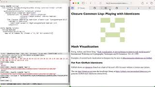 Identicons and Clozure Common Lisp [upl. by Aizirk]