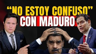 MARCO RUBIO DESMONTA QUIÉN ES MADURO VERDADERAMENTE PARA EEUU [upl. by Cousins]