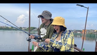 JulieVers Travels 1 Fishing  JULIE ANNE SAN JOSE amp RAYVER CRUZ [upl. by Lusty783]