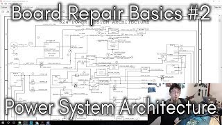 Board Repair Basics 2  Power System Architecture [upl. by Lanevuj]