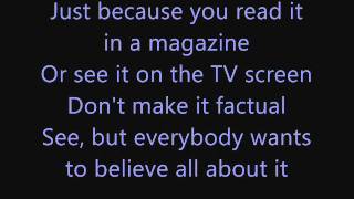 Michael Jackson  Tabloid Junkie Lyrics [upl. by Ng]