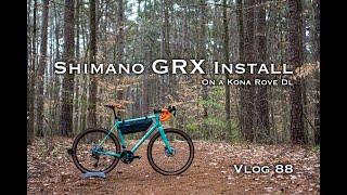 Shimano GRX Install [upl. by Airdnalahs]