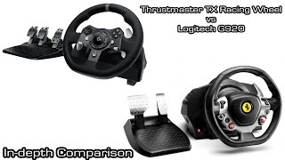 Thrustmaster TX Racing Wheel vs Logitech G920  Indepth Comparison [upl. by Haissem]