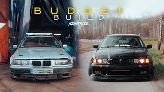 BMW E36 Rebuild in 10 Minutes  2 days project  NIGHTRIDE 4K [upl. by Enida]