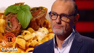 Michael Bonacinis Beef Audition Invitation  MasterChef Canada  MasterChef World [upl. by Reteid]