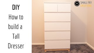 DIY  How to build a Tall Dresser [upl. by Irene]