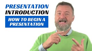 How to begin a presentation  INTRODUCTION [upl. by Landrum]