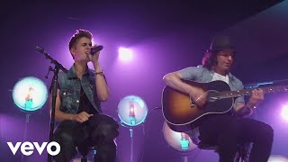 Justin Bieber  All Around The World Acoustic Live [upl. by Stubbs]