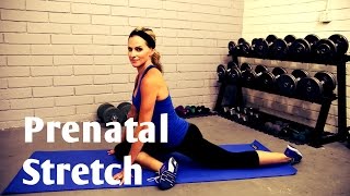 Prenatal Stretch WorkoutStretch and Relaxation for Any Trimester [upl. by Aikkin]