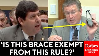 Thomas Massie Mercilessly Grills ATF Director About New Stabilizing Brace Rule [upl. by Nitsoj]