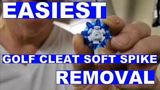 EASIEST GOLF CLEAT SOFT SPIKE REMOVAL RCTWINS [upl. by Reginald]