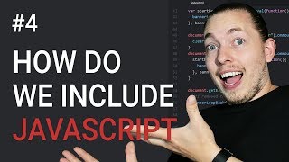 4 How to Include JavaScript in Our HTML  JavaScript Tutorial  Learn JavaScript  For Beginners [upl. by Inhsor]