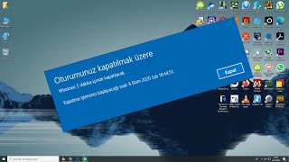 Windows 10da Otomatik Kapatma Zamanlayıcısı [upl. by Beatrisa]