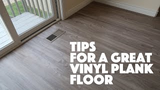 How to Install Vinyl Plank Flooring amp Make A Bullnose [upl. by Niletak]