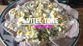 COMO HACER VITEL TONE de carne bien facil paso a paso [upl. by Doble285]