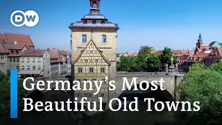 Germany’s Most Beautiful Old Towns 1  A Bird’sEye View of Old Germany — From Bamberg to Lübeck [upl. by Airym84]