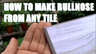 Making Bullnose Tile [upl. by Eilah]