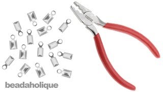 How to Use Fold Over Crimping Pliers [upl. by Krissy]