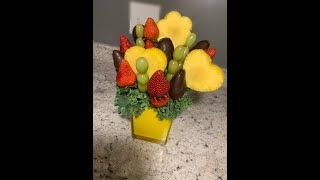 DIY Edible Arrangement The Perfect Gift [upl. by Narad]