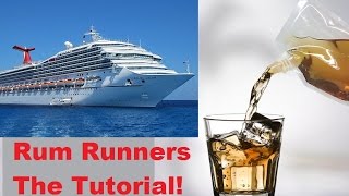 Rum Runners on a Cruise Ship Do Rum Runners Work [upl. by Adnyl]