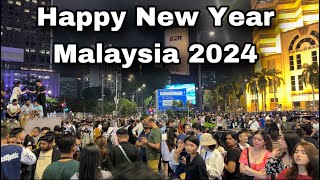 Walking Tour Of KLCC From 2023 To 2024INSANE Crowd🤯Kuala Lumpur Malaysia 🇲🇾 Happy New Year 2024 [upl. by Katina245]