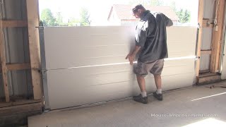 How To Install A Garage Door [upl. by Luamaj]