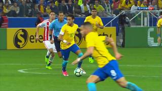 Jogo Completo  Brasil x Paraguai  Eliminatórias da Copa 2018 29032017 [upl. by Mesics]