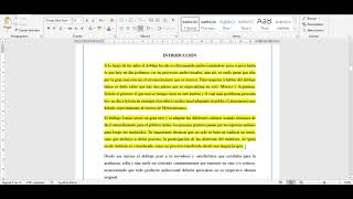 INFORME ACADÉMICO Completar Introducción UCV Traducción e Interpretación [upl. by Sunda]