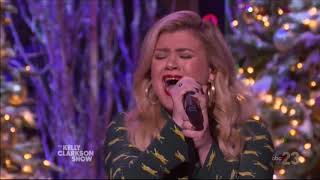 Kelly Clarkson sings quotChristmas Baby Please Come Homequot Live 2019 Music Video Maria Carey HD 1080p [upl. by Yole]