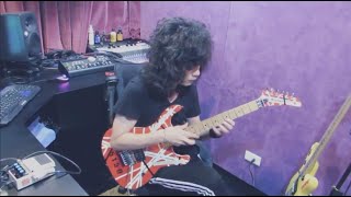 EDDIE VAN HALEN  ERUPTION  LeeQ Cover [upl. by Ellehcam]