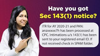 Have you got sec 1431 notice  Intimation us 1431  Return processed  Your ITR intimation [upl. by Magnien]