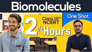 Biomolecules Class 12 Board  Complete Chapter One Shot [upl. by Tommie]